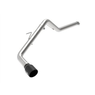 aFe Power | Apollo GT Series 3 IN 409 Stainless Steel Axle-Back Exhaust System w/Black Tip - Ranger 2.3T 2019-2023