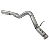 aFe Power | Large Bore-HD 4 IN 409 Stainless Steel DPF-Back Exhaust System w/Polished Tip - Silverado / Sierra 2500 HD / 3500 HD