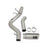 aFe Power | Large Bore-HD 4 IN 409 Stainless Steel DPF-Back Exhaust System w/Polished Tip - Silverado / Sierra 2500 HD / 3500 HD