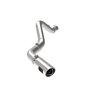 aFe Power | Large Bore-HD 5 IN 409 Stainless Steel DPF-Back Exhaust System w/Polished Tip - Silverado / Sierra 2500 HD / 3500 HD