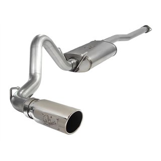 aFe Power | MACH Force-Xp 3 IN 409 Stainless Steel Cat-Back Exhaust System w/Polished Tip - Tacoma 4.0L 2005-2012