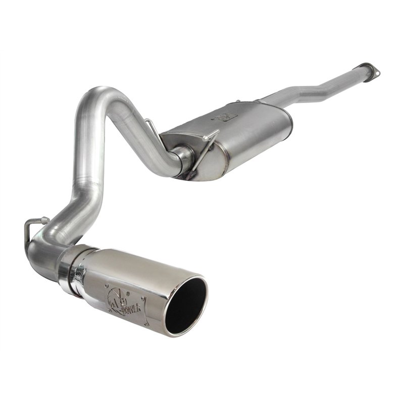 aFe Power | MACH Force-Xp 3 IN 409 Stainless Steel Cat-Back Exhaust System w/Polished Tip - Tacoma 4.0L 2005-2012