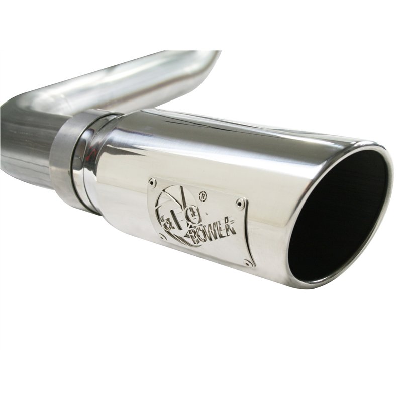 aFe Power | MACH Force-Xp 3 IN 409 Stainless Steel Cat-Back Exhaust System w/Polished Tip - Tundra 5.7L 2007-2009