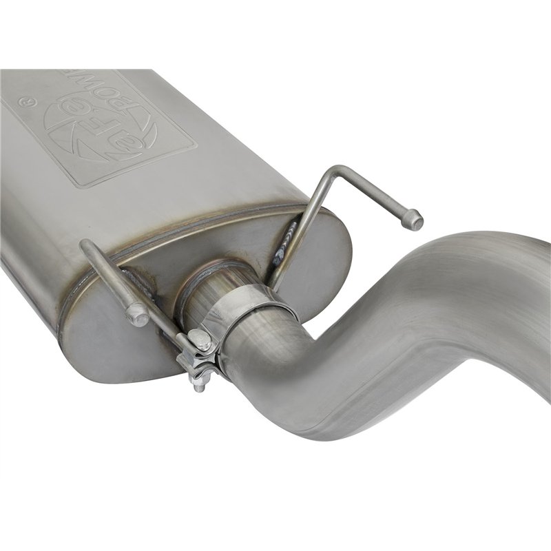 aFe Power | MACH Force-Xp 3 IN 409 Stainless Steel Cat-Back Exhaust System w/Black Tip - Tacoma 3.5L 2016-2023