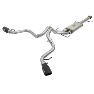 aFe Power | MACH Force-Xp 3 IN to 2-1/2 IN 409 Stainless Steel Cat-Back Exhaust w/Black Tip - FJ Cruiser 4.0L 2007-2014