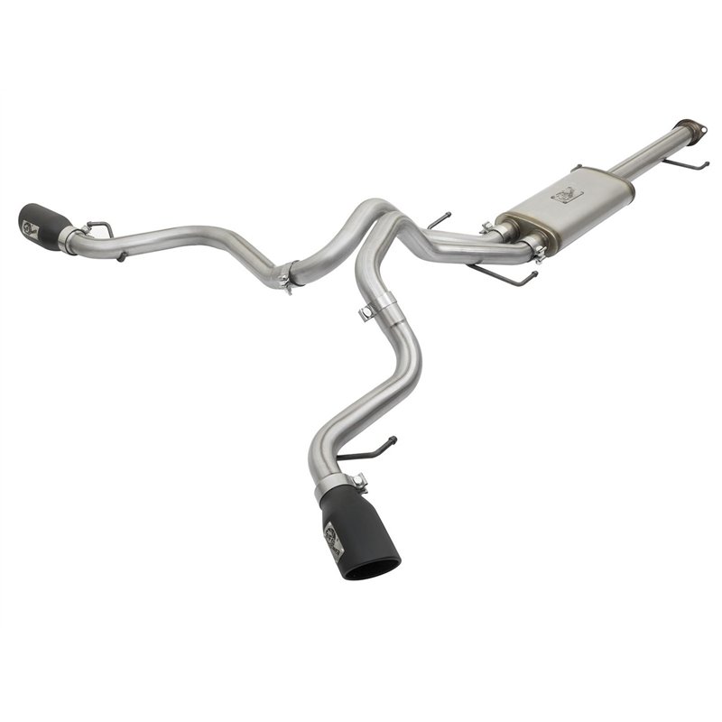 aFe Power | MACH Force-Xp 3 IN to 2-1/2 IN 409 Stainless Steel Cat-Back Exhaust w/Black Tip - FJ Cruiser 4.0L 2007-2014