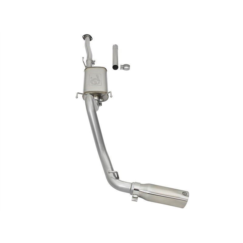 aFe Power | MACH Force-Xp 2-1/2in 409 Stainless Steel Cat-Back Exhaust System w/Polished Tip - Tacoma 2.7L 2005-2012