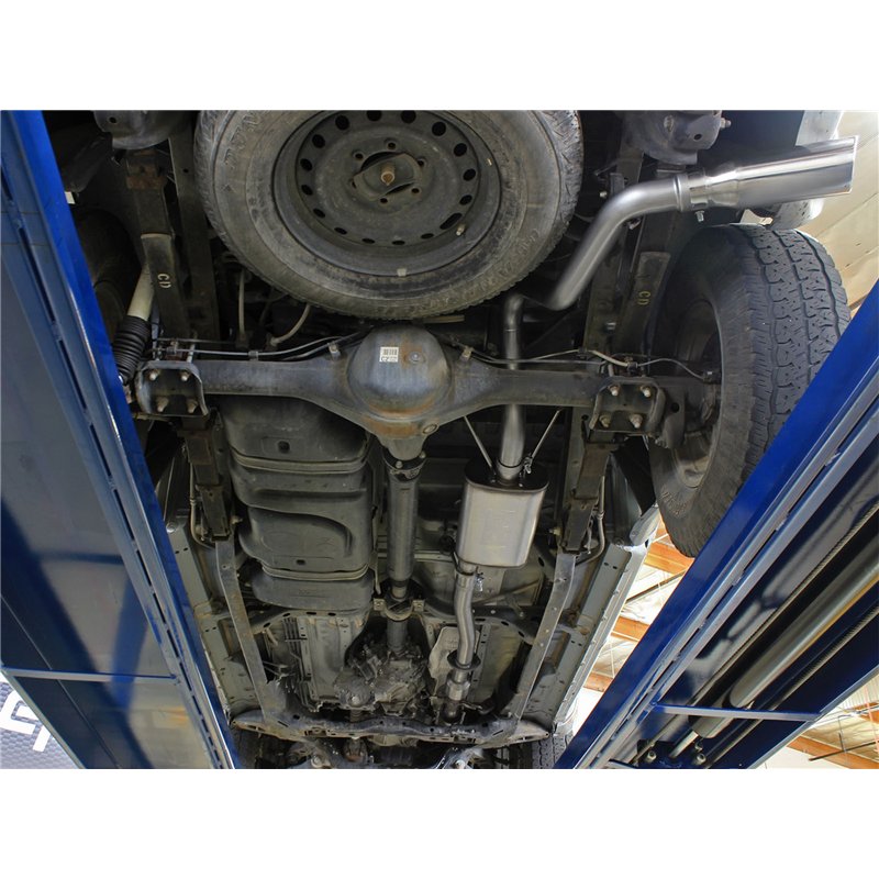aFe Power | MACH Force-Xp 2-1/2in 409 Stainless Steel Cat-Back Exhaust System w/Polished Tip - Tacoma 2.7L 2005-2012
