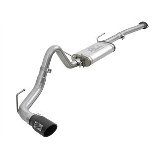 aFe Power | MACH Force-Xp 2-1/2 IN 304 Stainless Steel Cat-Back Exhaust w/Black Tip - Tacoma 2.7L / 3.5L 2016-2023