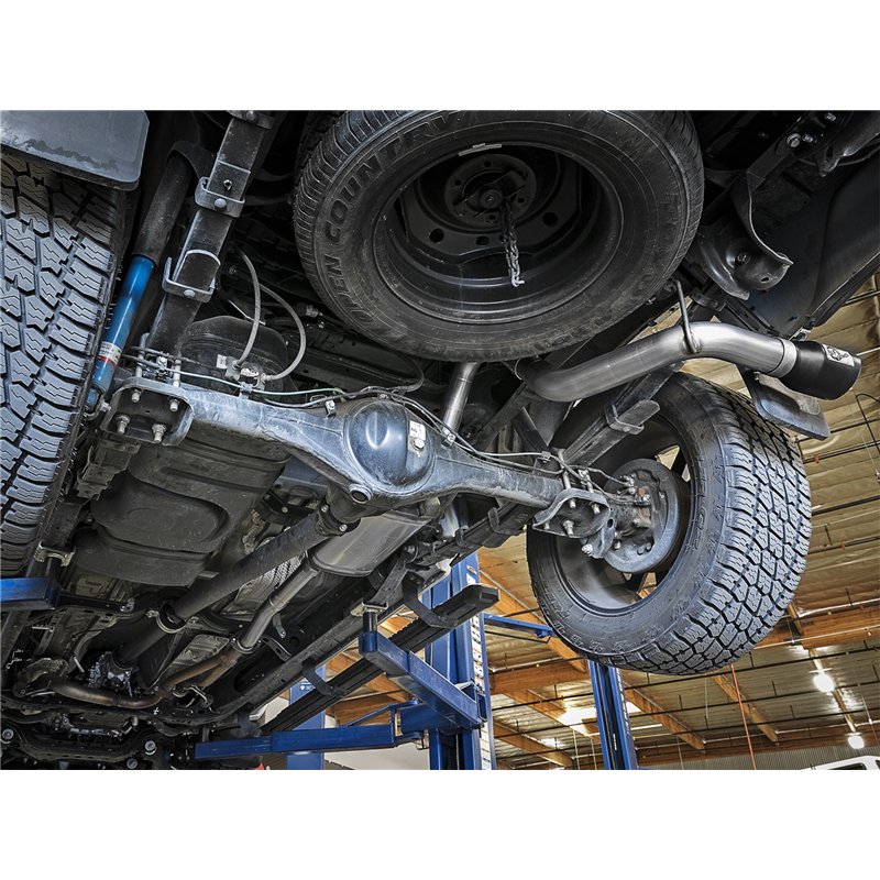 aFe Power | MACH Force-Xp 2-1/2 IN 304 Stainless Steel Cat-Back Exhaust w/Black Tip - Tacoma 2.7L / 3.5L 2016-2023