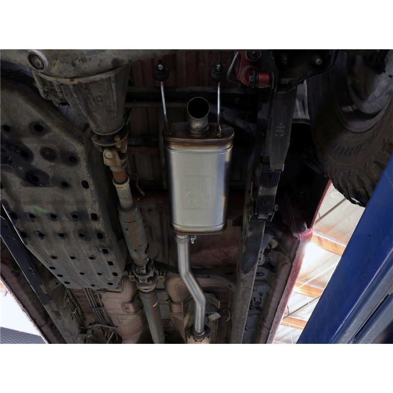 aFe Power | ROCK BASHER 2-1/2 IN 409 Stainless Steel Cat-Back Exhaust System - Tacoma 2.4L / 2.7L / 3.4L 2000-2004