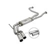aFe Power | Rebel Series 3 IN 409 Stainless Steel Cat-Back Exhaust System w/Polished Tip - Titan 5.6L 2004-2015