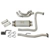 aFe Power | Rebel Series 3 IN 409 Stainless Steel Cat-Back Exhaust System w/Polished Tip - Titan 5.6L 2004-2015