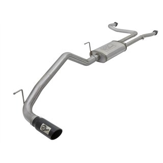 aFe Power | MACH Force-Xp 2-1/2in. Cat-Back Exhaust System w/Black Tip - Titan 5.6L 2017-2021