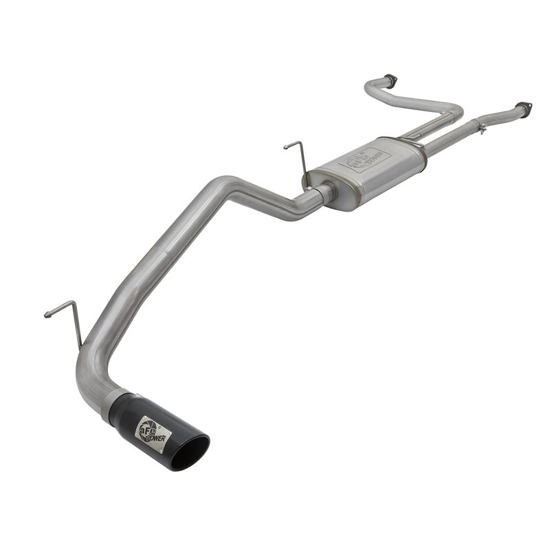aFe Power | MACH Force-Xp 2-1/2in. Cat-Back Exhaust System w/Black Tip - Titan 5.6L 2017-2021