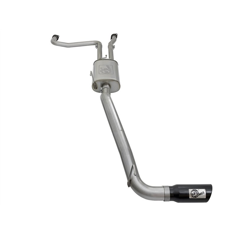 aFe Power | MACH Force-Xp 2-1/2in. Cat-Back Exhaust System w/Black Tip - Titan 5.6L 2017-2021