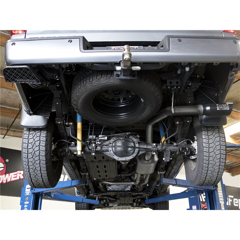 aFe Power | MACH Force-Xp 2-1/2in. Cat-Back Exhaust System w/Black Tip - Titan 5.6L 2017-2021