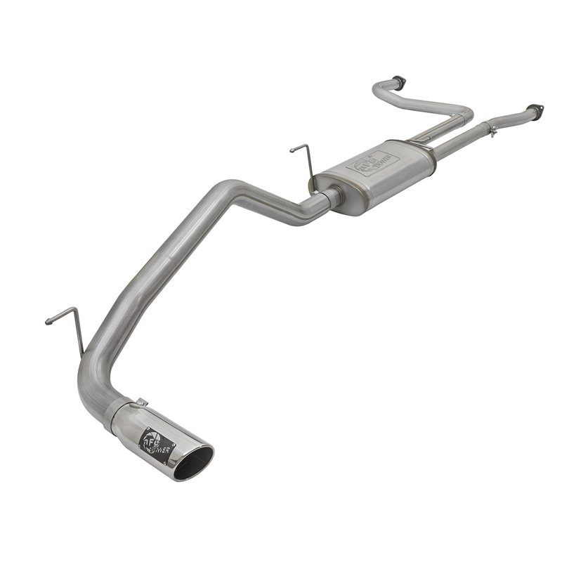 aFe Power | MACH Force-Xp 2-1/2in. Cat-Back Exhaust System w/Polished Tip - Titan 5.6L 2017-2021