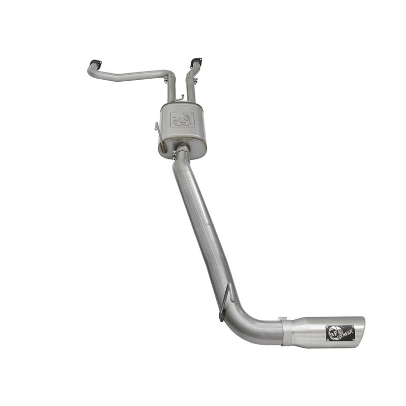 aFe Power | MACH Force-Xp 2-1/2in. Cat-Back Exhaust System w/Polished Tip - Titan 5.6L 2017-2021