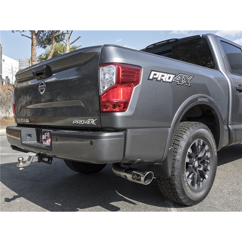 aFe Power | MACH Force-Xp 2-1/2in. Cat-Back Exhaust System w/Polished Tip - Titan 5.6L 2017-2021
