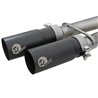 aFe Power | Rebel Series 2-1/2in. Cat-Back Exhaust System w/Black Tip - Titan 5.6L 2017-2021