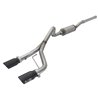 aFe Power | Rebel Series 2-1/2 IN 409 Stainless Steel Cat-Back Exhaust System w/Black Tip - Wrangler (JK) 3.6L / 3.8L 2007-2018