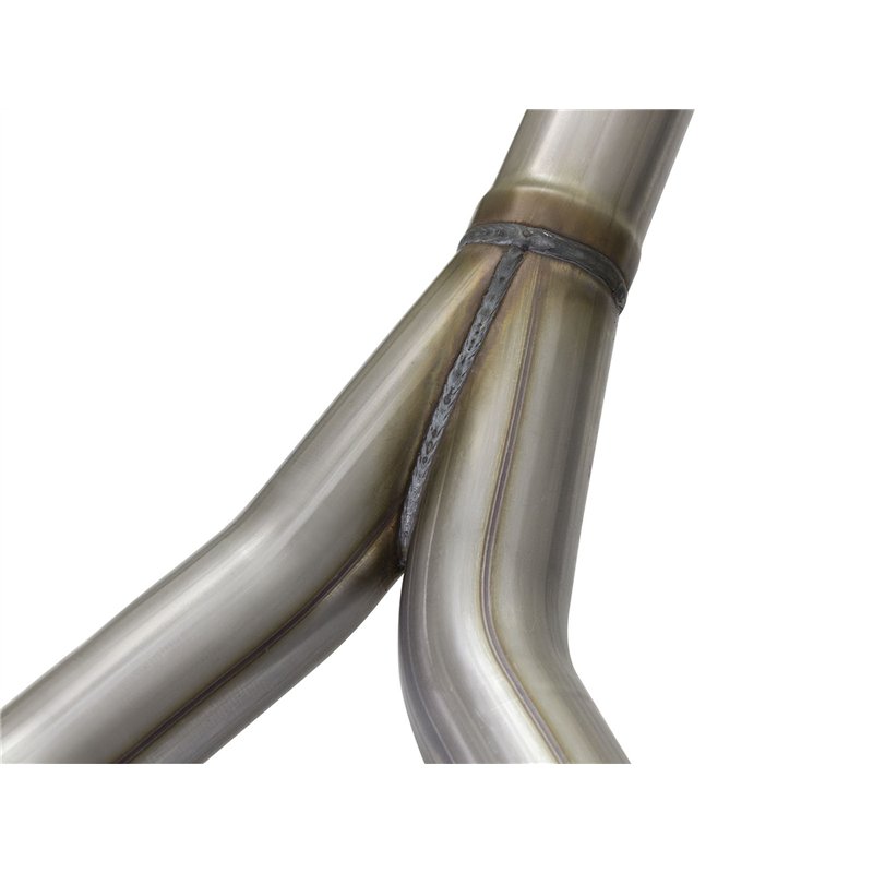 aFe Power | Rebel Series 2-1/2 IN 409 Stainless Steel Cat-Back Exhaust System w/Black Tip - Wrangler (JK) 3.6L / 3.8L 2007-2018