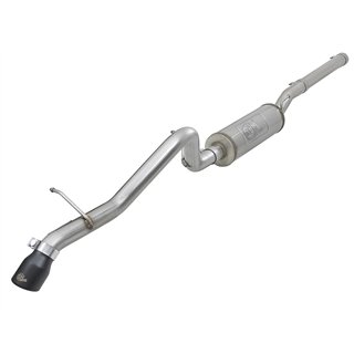 aFe Power | MACH Force-Xp 2-1/2 IN 409 Stainless Steel Cat-Back Hi-Tuck Exhaust w/Black Tip - Wrangler (JK) 3.6L / 3.8L 2007-201