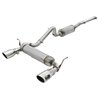 aFe Power | Rebel Series 2-1/2 IN 409 Stainless Steel Cat-Back Exhaust w/Polished Tips - Wrangler (JK) 3.6L / 3.8L 2007-2018