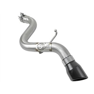 aFe Power | MACH Force-Xp 409 Stainless Steel Axle-Back Exhaust System w/Black Tip - Wrangler (JL) 2.0T / 3.6L 2018-2025