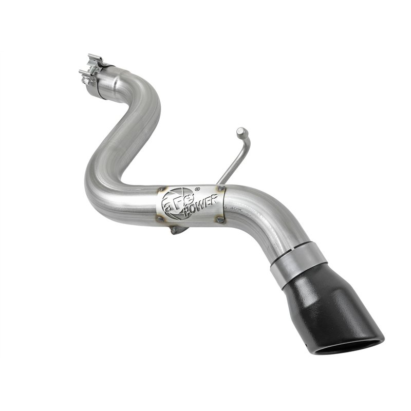 aFe Power | MACH Force-Xp 409 Stainless Steel Axle-Back Exhaust System w/Black Tip - Wrangler (JL) 2.0T / 3.6L 2018-2025