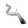 aFe Power | MACH Force-Xp 409 Stainless Steel Axle-Back Exhaust System w/Black Tip - Wrangler (JL) 2.0T / 3.6L 2018-2025