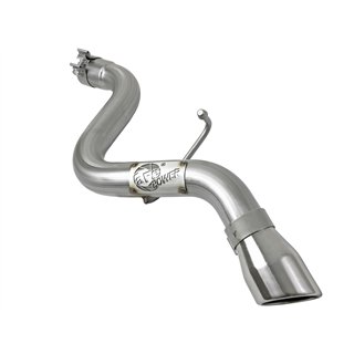 aFe Power | MACH Force-Xp 409 Stainless Steel Axle-Back Exhaust System w/Polished Tip - Wrangler (JL) 2.0T / 3.6L 2018-2025