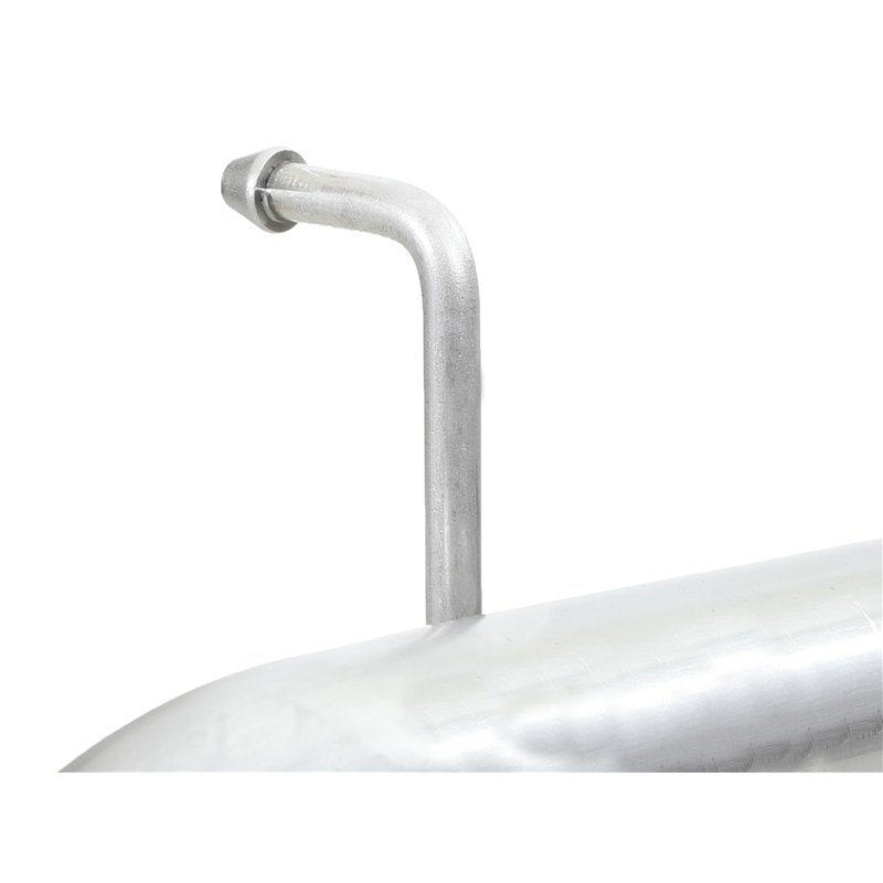 aFe Power | Rebel Series 2-1/2 IN 409 Stainless Steel Axle-Back Exhaust System Polished - Wrangler (JK) 3.6L / 3.8L 2007-2018