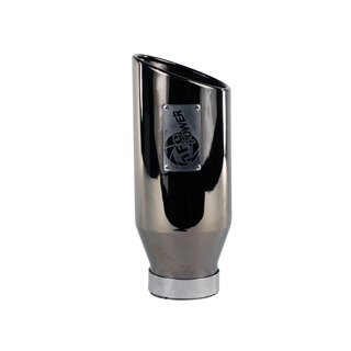 aFe Power | MACH Force-Xp 409 Stainless Steel Clamp-on Exhaust Tip Black Chrome