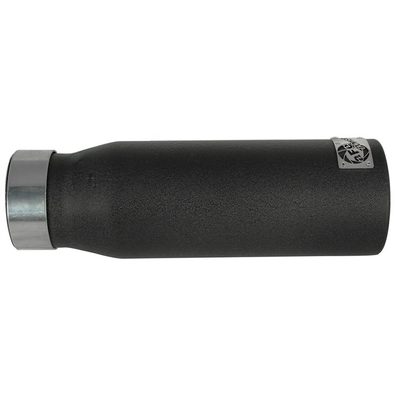 aFe Power | MACH Force-Xp 409 Stainless Steel Clamp-on Exhaust Tip Black