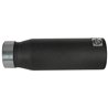 aFe Power | MACH Force-Xp 409 Stainless Steel Clamp-on Exhaust Tip Black