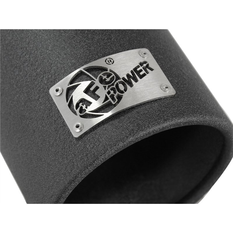 aFe Power | MACH Force-Xp 409 Stainless Steel Clamp-on Exhaust Tip Black