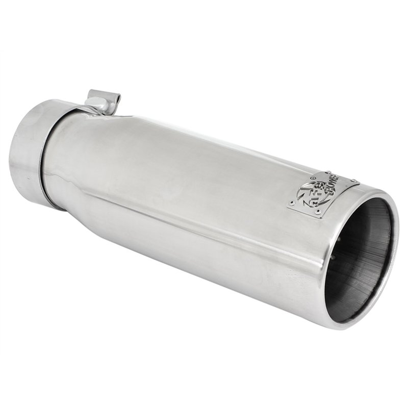 aFe Power | MACH Force-Xp 304 Stainless Steel Clamp-on Exhaust Tip Polished