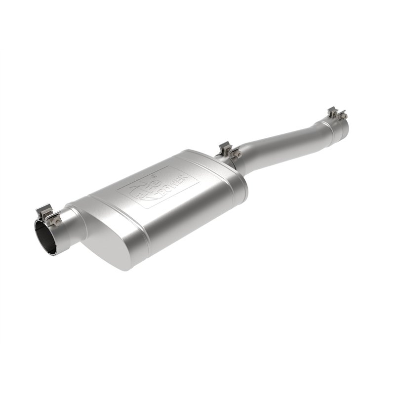 aFe Power | Apollo GT Series 409 Stainless Steel Muffler Upgrade Pipe - Silverado / Sierra 1500 6.2L 2019-2020