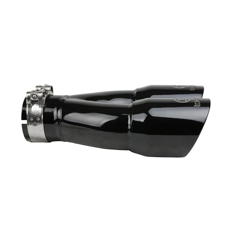 aFe Power | Takeda 304 Stainless Steel Clamp-on Exhaust Tip Black