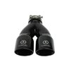 aFe Power | Takeda 304 Stainless Steel Clamp-on Exhaust Tip Black
