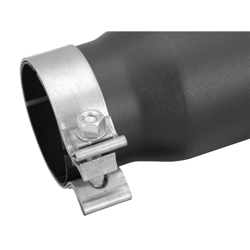 aFe Power | MACH Force-Xp 409 Stainless Steel Clamp-on Exhaust Tip Black
