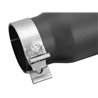 aFe Power | MACH Force-Xp 409 Stainless Steel Clamp-on Exhaust Tip Black