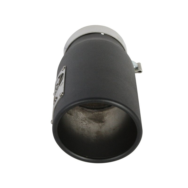 aFe Power | MACH Force-Xp 409 Stainless Steel Clamp-on Exhaust Tip Black