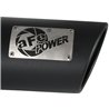 aFe Power | MACH Force-Xp 409 Stainless Steel Clamp-on Exhaust Tip Black