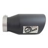 aFe Power | MACH Force-Xp 409 Stainless Steel Clamp-on Exhaust Tip Black