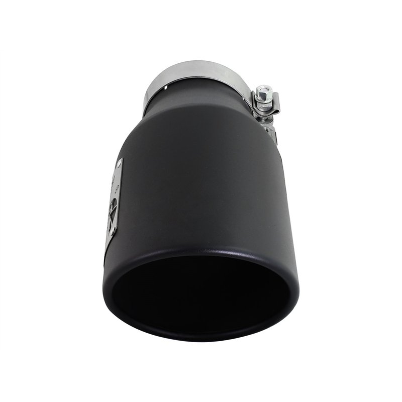 aFe Power | MACH Force-Xp 409 Stainless Steel Clamp-on Exhaust Tip Black