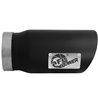 aFe Power | MACH Force-Xp 409 Stainless Steel Clamp-on Exhaust Tip Black