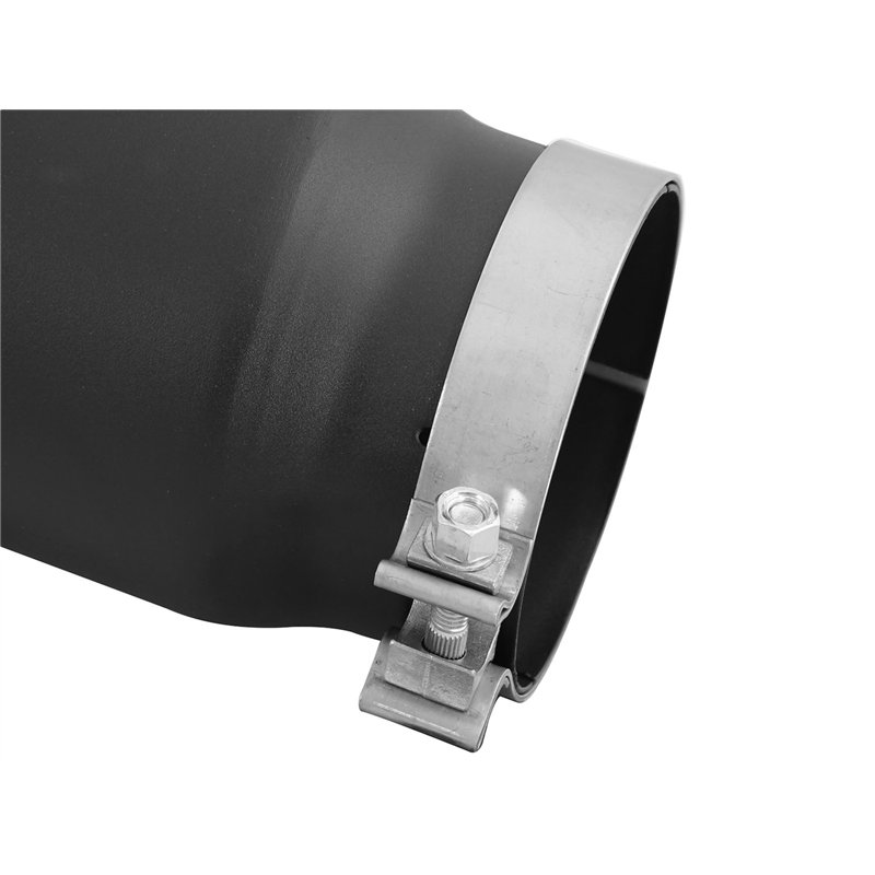 aFe Power | MACH Force-Xp 409 Stainless Steel Clamp-on Exhaust Tip Black